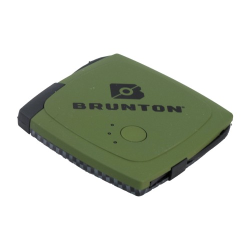 Brunton Pulse 1500 - USB & Micro USB Recharger, Light & Compact OLIVE GREEN
